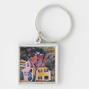 House in a Landscape Key Ring