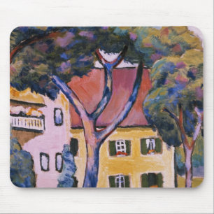 House in a Landscape Mouse Mat