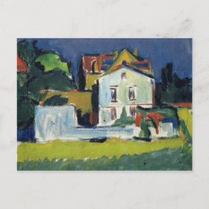 House in a Landscape Postcard