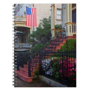 House in the Historic District in the spring Notebook