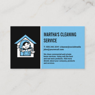 House Keeping Logo Business Card
