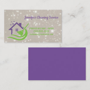 House Keeping Service  Business Card
