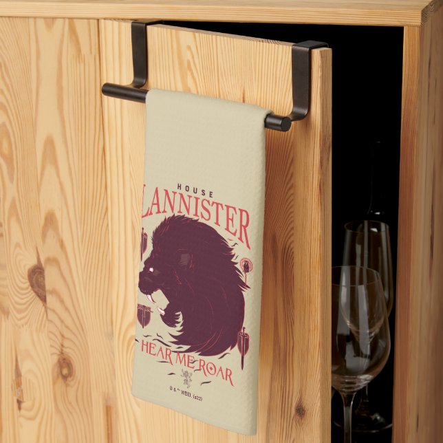 House Lannister - Hear Me Roar Tea Towel (Thirds Fold)