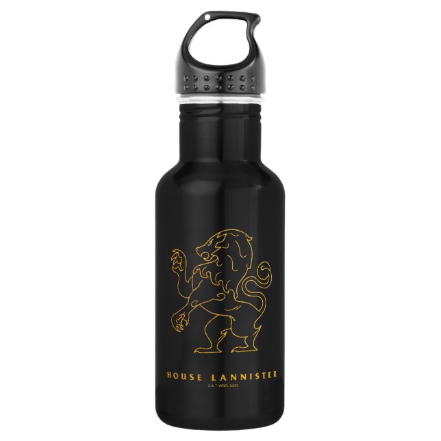 House Lannister Icon 532 Ml Water Bottle (Front)