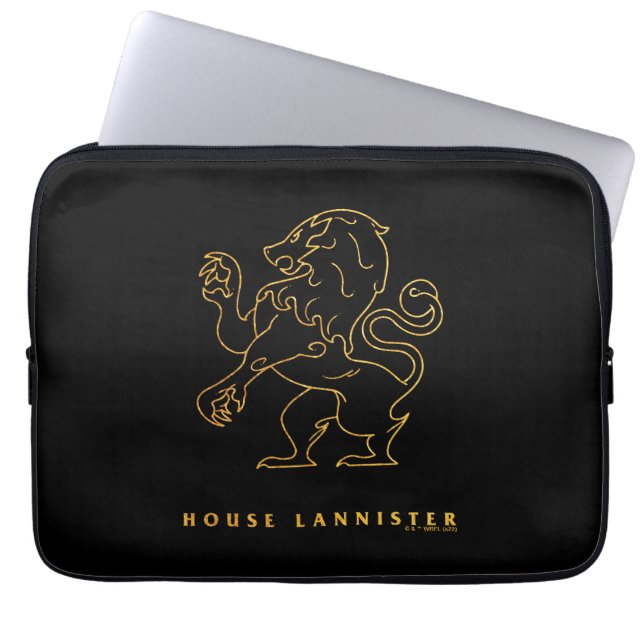 House Lannister Icon Laptop Sleeve (Front)