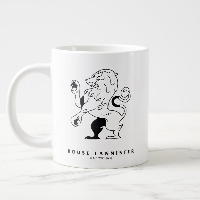 House Lannister Icon Large Coffee Mug (Left)