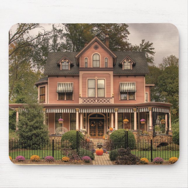 House - Living doll house Mouse Mat (Front)
