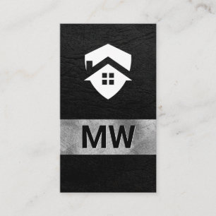 House Logo   Real Estate Architect Business Card