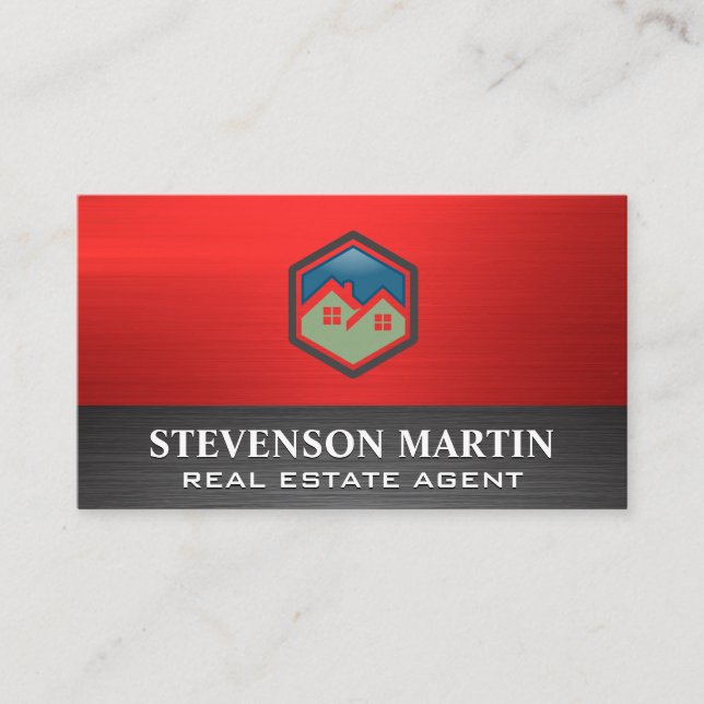 House Logos | Real Estate Logo Business Card (Front)