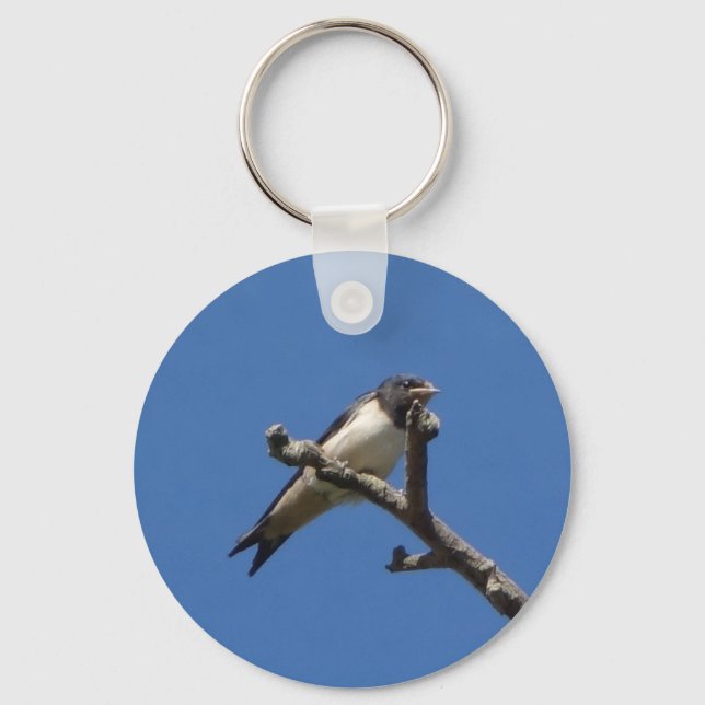 House Martin Keychain (Front)