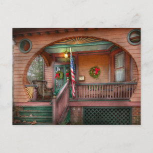 House - Metuchen, NJ - That yule tide spirit Postcard