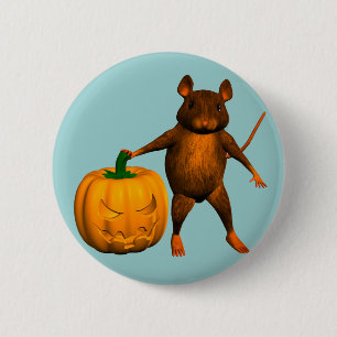 House Mouse 6 Cm Round Badge