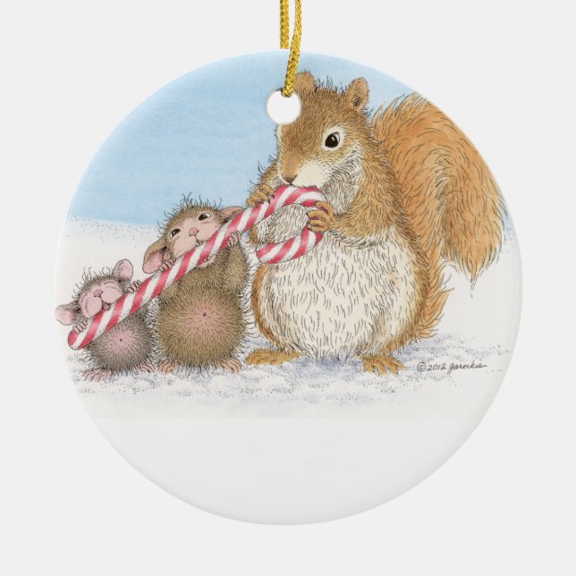 House-Mouse Designs® - Christmas Ornament (Front)
