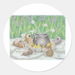 House-Mouse Designs® - Classic Round Sticker