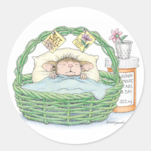 House-Mouse Designs® - Classic Round Sticker