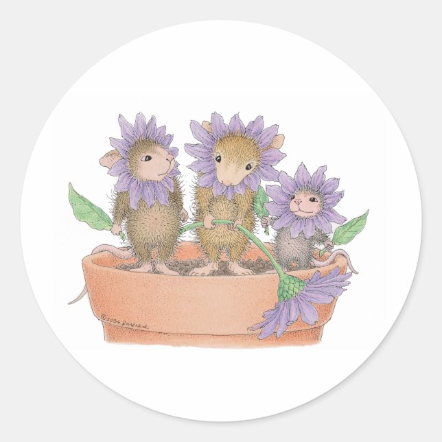 House-Mouse Designs® - Classic Round Sticker (Front)