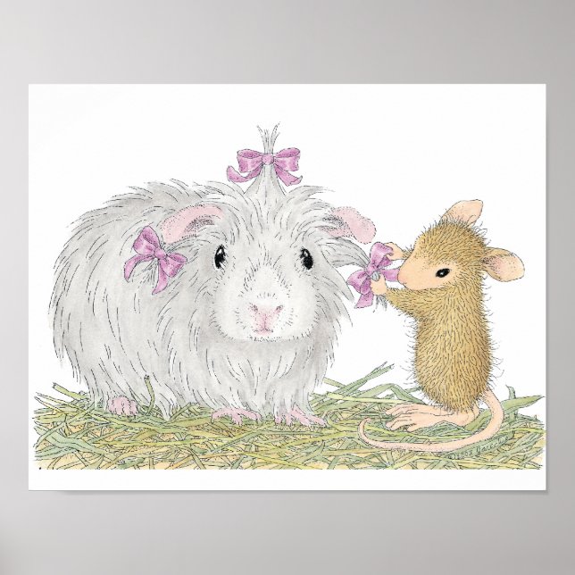 House-Mouse Designs® - Gorgeous Guinea Poster (Front)
