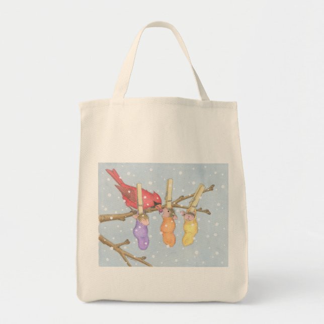 House-Mouse Designs® - Grocery Bag (Front)