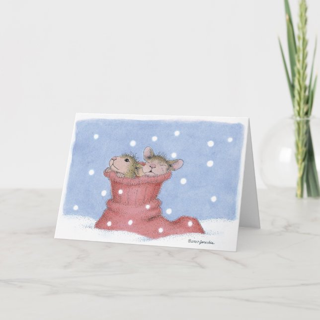 House-Mouse Designs® Holiday Card (Front)