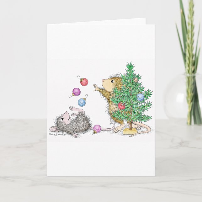 House-Mouse Designs® Holiday Card (Front)