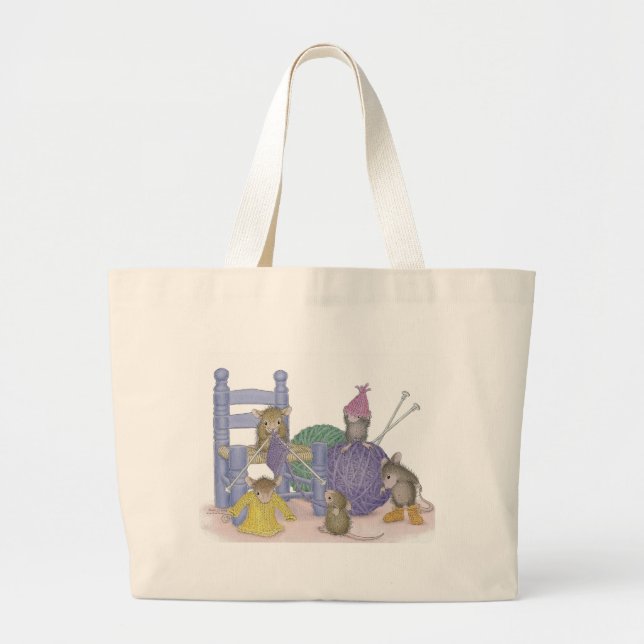 House-Mouse Designs® - Jumbo Tote (Front)