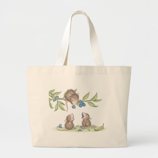 House-Mouse Designs® - Large Tote Bag (Front)