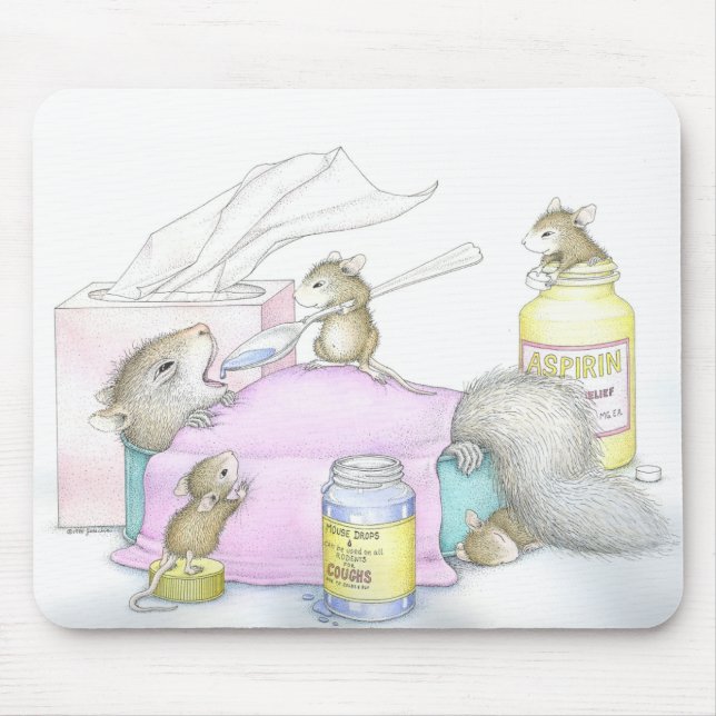 House-Mouse Designs® - Mouse Pad (Front)