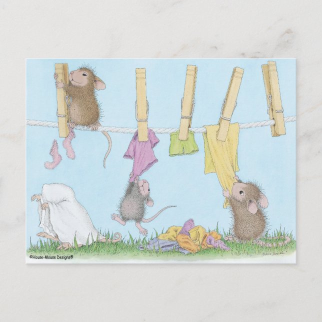 House-Mouse Designs® Postcard (Front)