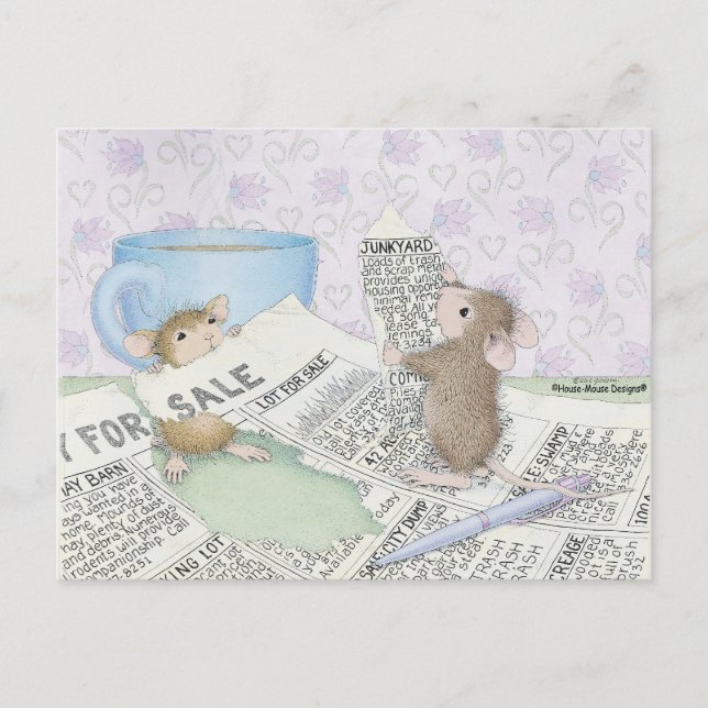 House-Mouse Designs® Postcard (Front)