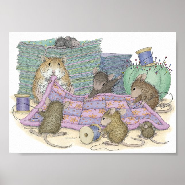 House-Mouse Designs® - Quilting Guild Poster (Front)
