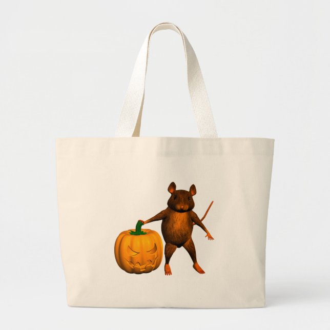 House Mouse Large Tote Bag (Front)