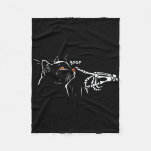 House Music Ghost Halloween Techno Rave Halloween Fleece Blanket