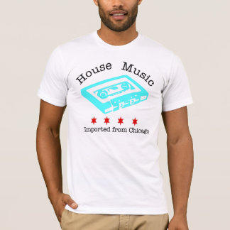 House Music Imported from Chicago men's fitted AA T-Shirt