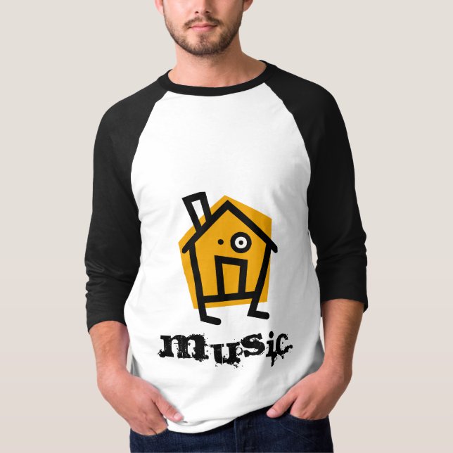 house MUSIC T-Shirt (Front)