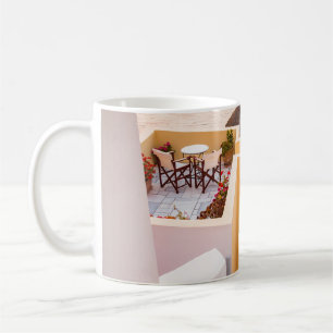 HOUSE NEAR BODY OF WATER COFFEE MUG