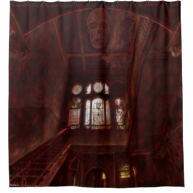 House of Death Shower Certain Shower Curtain (Front)