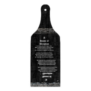 House of Deception Cutting Board