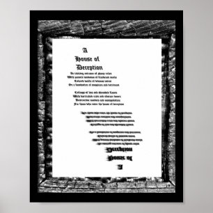 House of Deception Poster