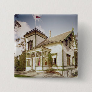 House of Edvard Grieg 15 Cm Square Badge