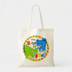 "House of Fun" Logo Tote Bag