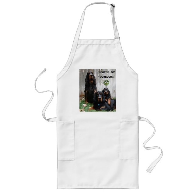 HOUSE OF GORDON, Gordon Setter Painting Apron (Front)