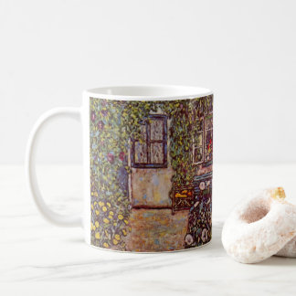 House of Guardaboschi by Gustav Klimt, Vintage Art Coffee Mug