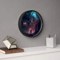 House of Horrors Wall Clock