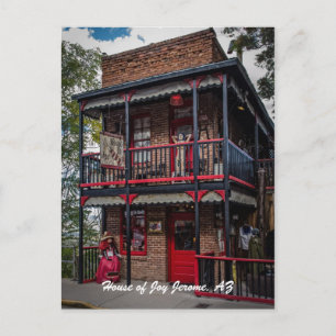 House of Joy, Jerome, AZ. Postcard