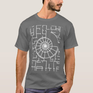 House of leaves Cover pattern white T-Shirt