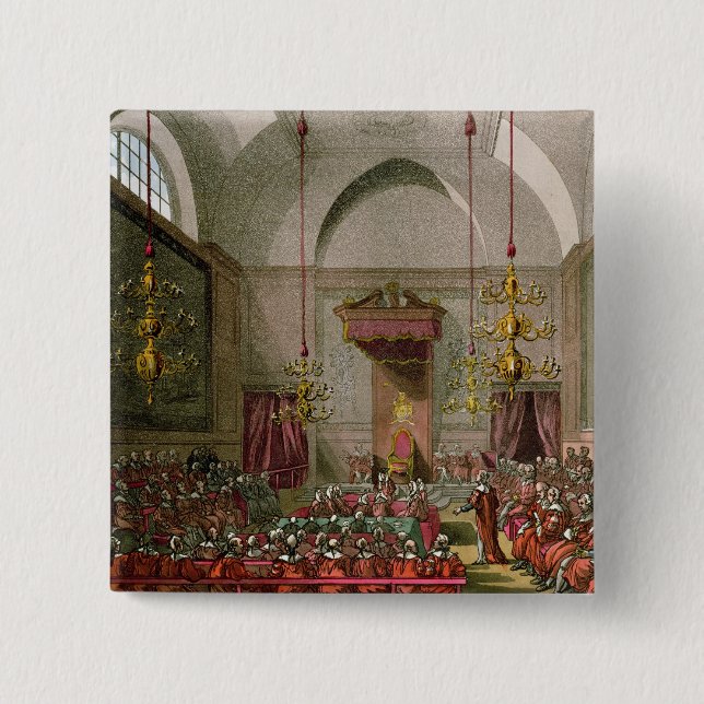 House of Lords 15 Cm Square Badge (Front)