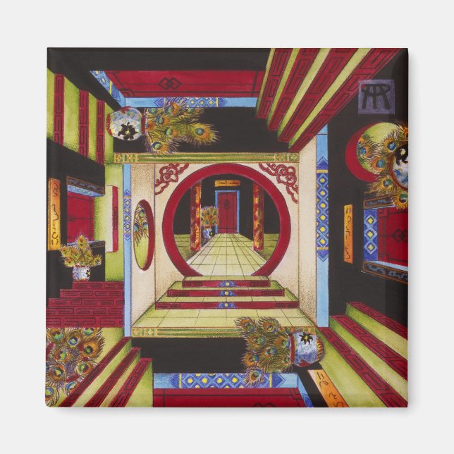 House of Mirrors Magnet (Front)