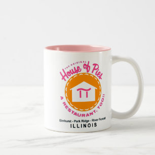 House of Pies, Park Ridge-Elmhurst-River Forest IL Two-Tone Coffee Mug