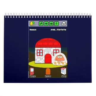 House of Pou Custom Printed Calendar