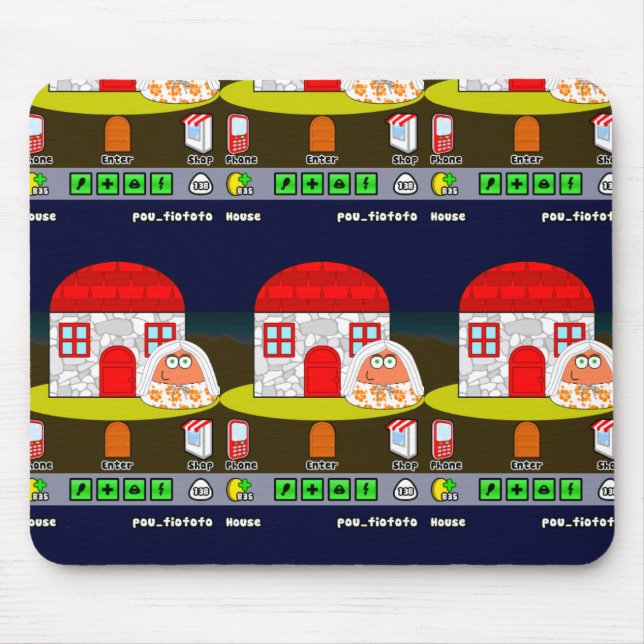 House of Pou Mousepad (Front)